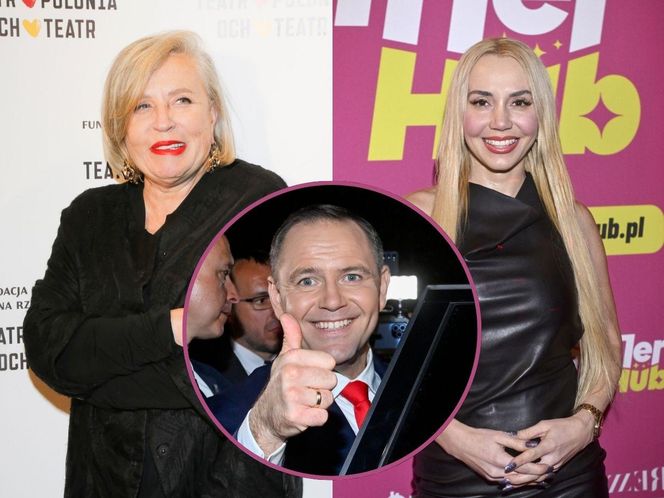 Krystyna Janda, Marianna Schreiber, Karol Nawrocki