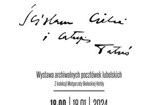 Wystawa archiwalnych pocztówek lubelskich w galerii Teatru NN