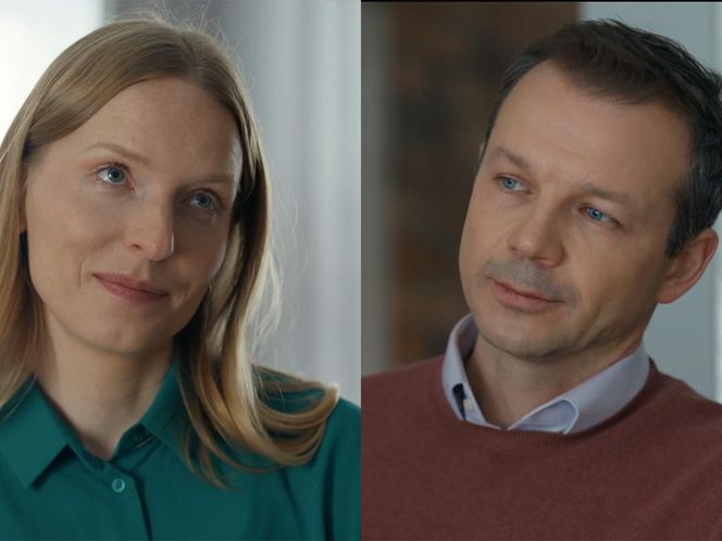 Barwy szczęścia, odcinek 3196: Bruno (Lesław Żurek), Jagoda (Karolina Rzepa) 