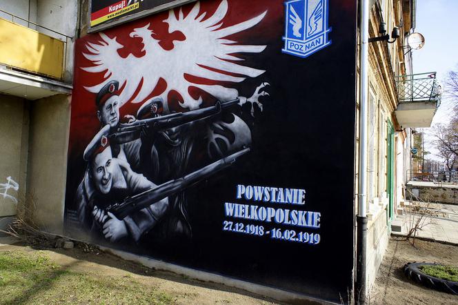 mural powstanie wielkopolskie ostrów