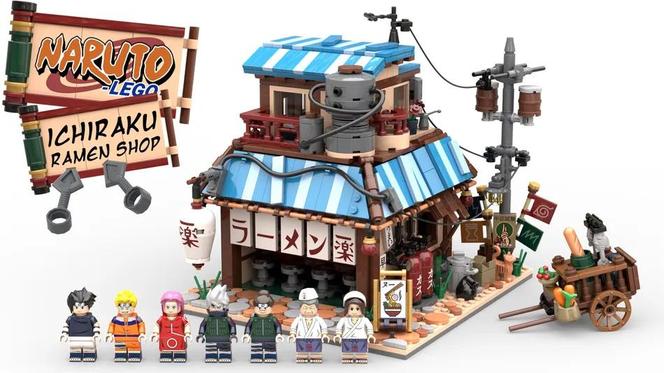 LEGO Naruto Sklep Ichiraku Ramen 