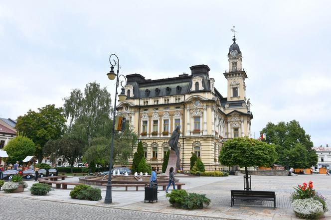 Rynek w Nowym Sączu 