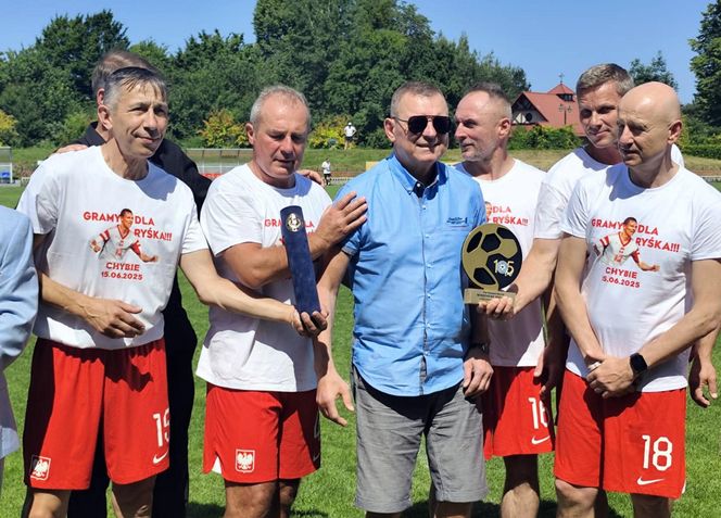 Srebrni z Barcelony zagrali dla Ryszarda Stańka. Legendarny medalista igrzysk walczy z chorobą