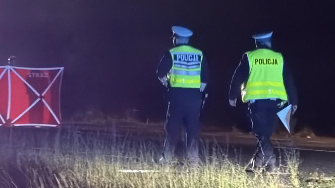 Śmiertelne potrącenie człowieka na prostej drodze. Nie miał szans