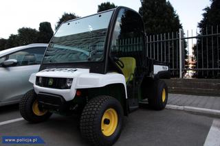 John Deere Gator TE - radiowóz policji