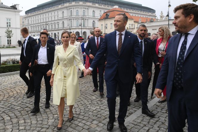 Jesienne stylizacje pierwszych dam