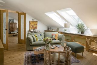 Aranżacja poddasza ze skosami