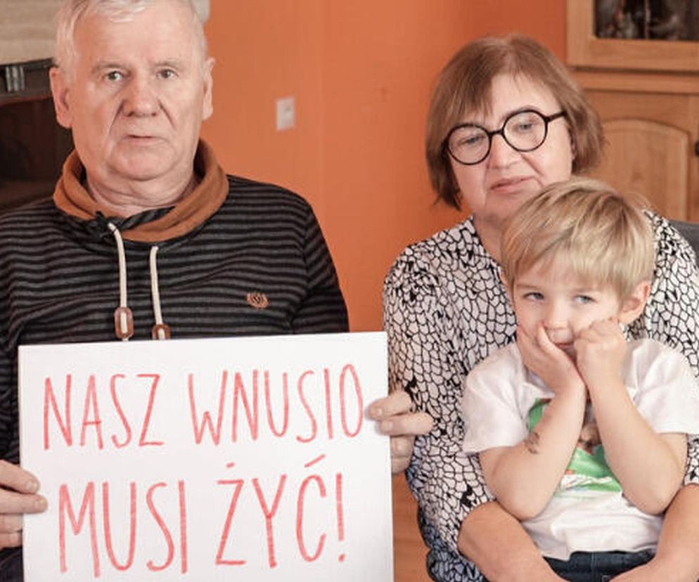 Na Dzień Babci i Dziadka chcą jednego – uratować życie Ignasia. Muszą zebrać milion