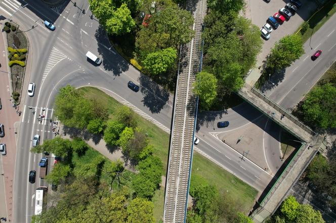 Wiadukt tramwajowy nad ul. Wrocławską w Bytomiu