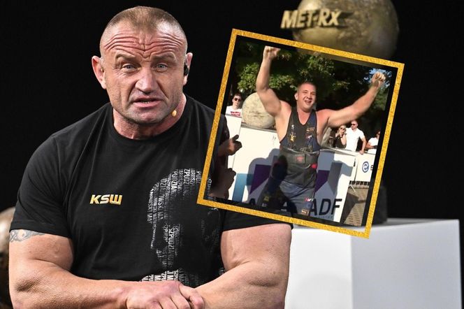 Rekord Mariusza Pudzianowskiego zmiażdżony, mamy wideo! Ekspert nie ma złudzeń, ten Polak może być mistrzem świata strongmanów