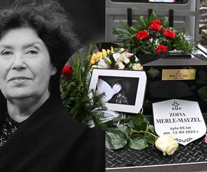 Skromny pogrzeb Zofii Merle. W ostatniej drodze towarzyszyła jej garstka żałobników