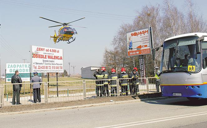 Autokar z dziećmi zderzył się z tirem