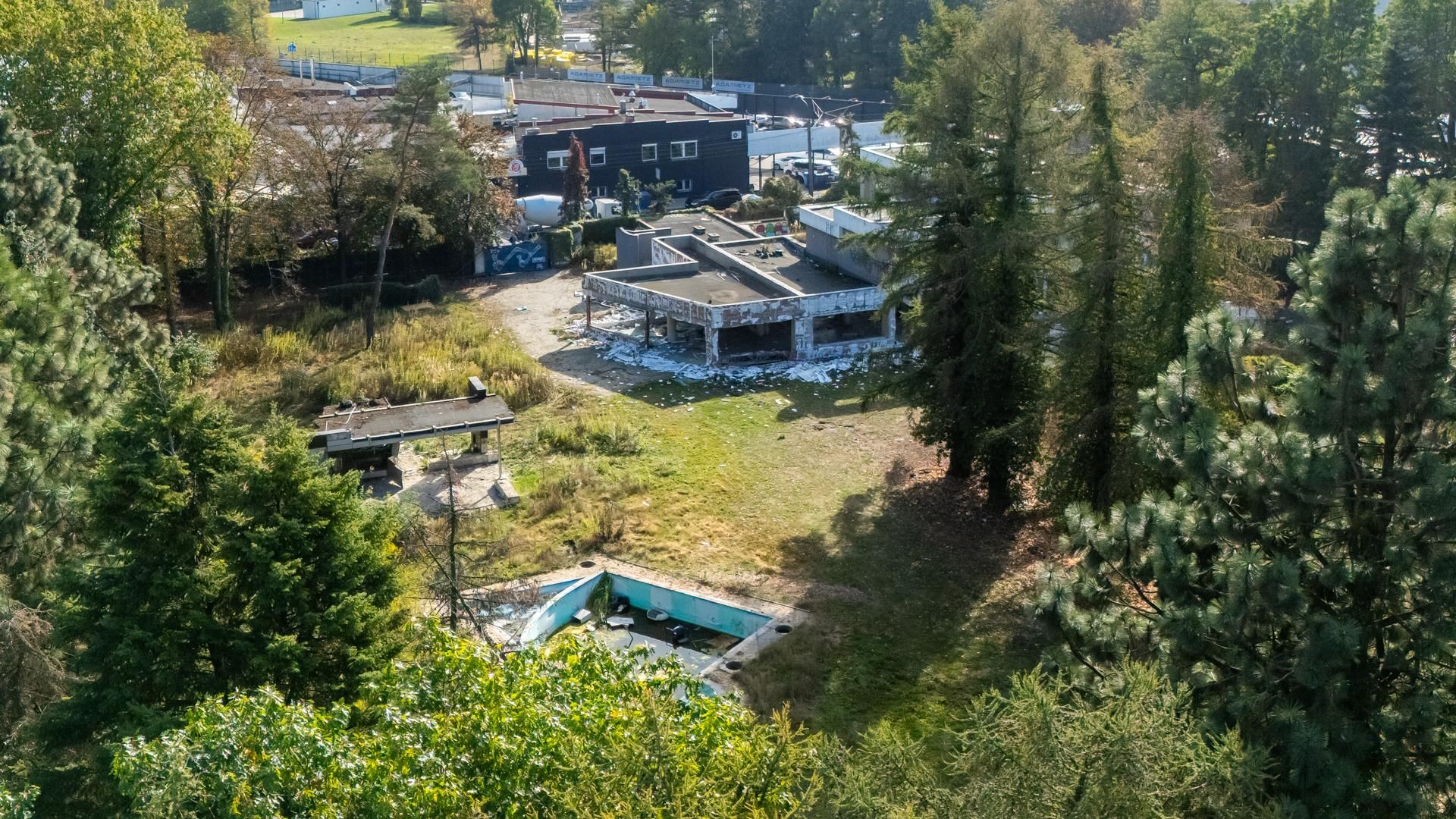 Opuszczona willa przy Ryżowej 72 w Warszawie