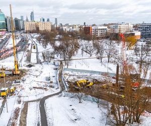 Budowa tramwaju do Dworca Zachodniego w styczniu 2025