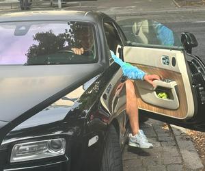 Tomasz Hajto w luksusowym Rolls-Royce