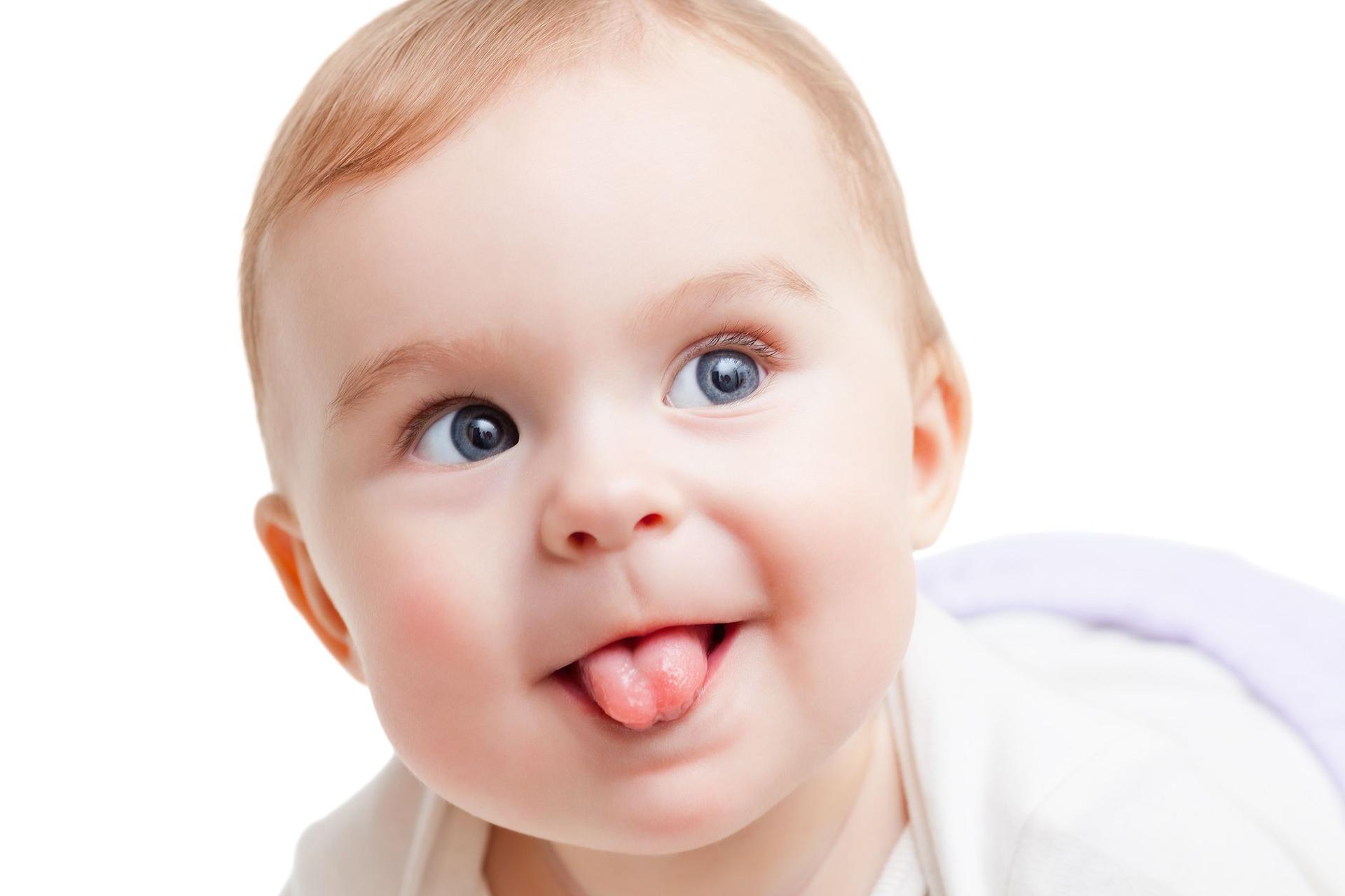 婴儿正常舌头图片（张嘴就见）-幼儿百科-魔术铺