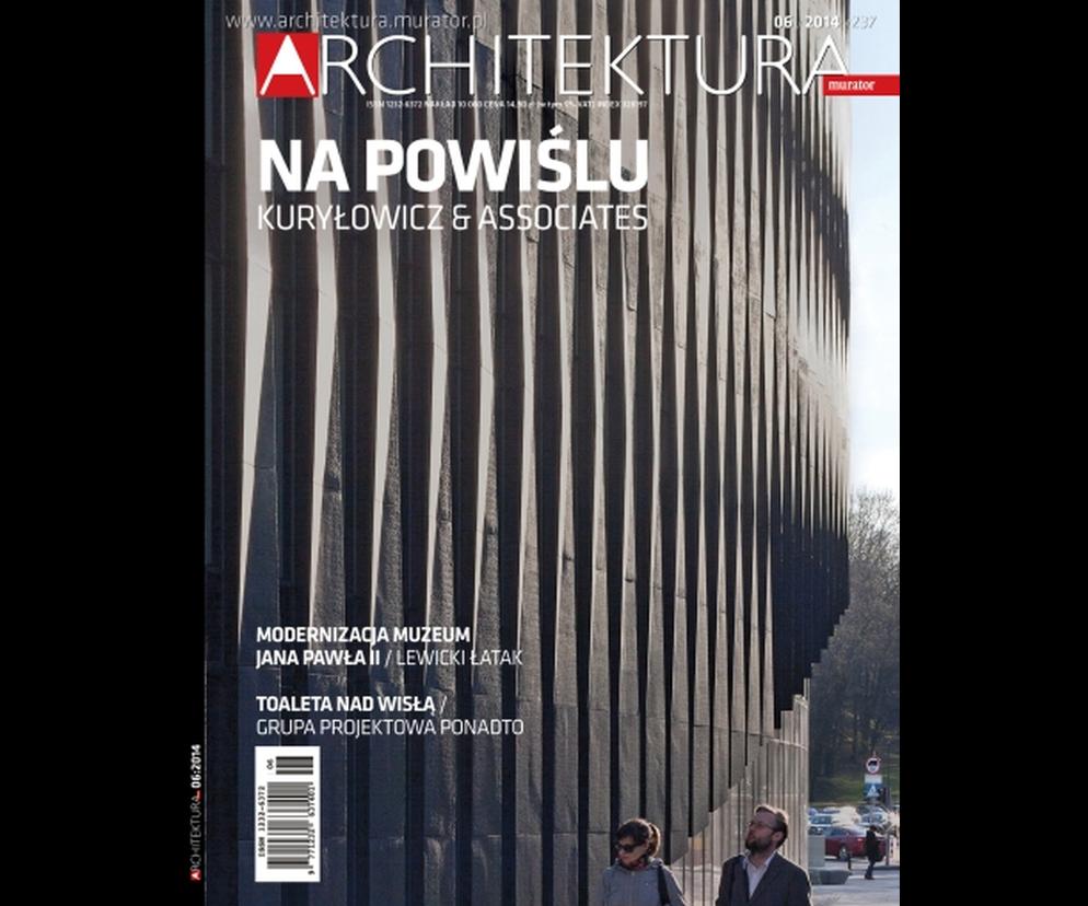 Okładka Miesięcznik Architektura 06/2014