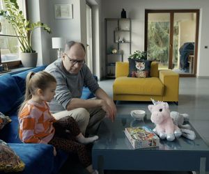 Barwy szczęścia odc. 3192. Wioletka (Sara Kudaj), Marek Złoty (Marcin Perchuć)