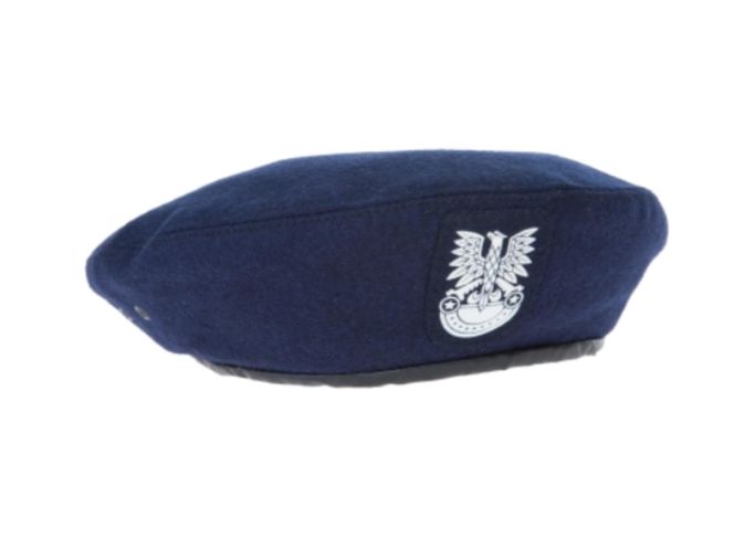 Beret roboczy z godłem