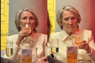 90-letnia Irena Santor przyłapana z kieliszkiem. Wreszcie mam czas na relaks!. Zaskakująca rozmowa z artystką