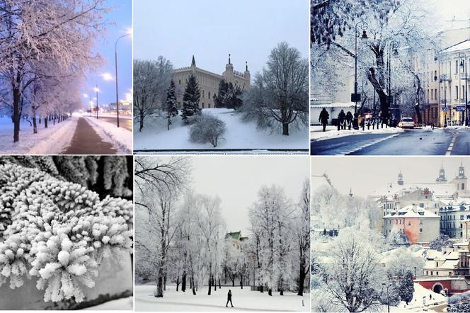 Mieszkańcy Lublina chętnie fotografują zimę