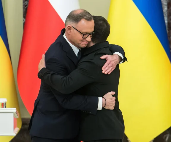 Zełenski odznaczył Dudę. „Za wybitne zasługi”