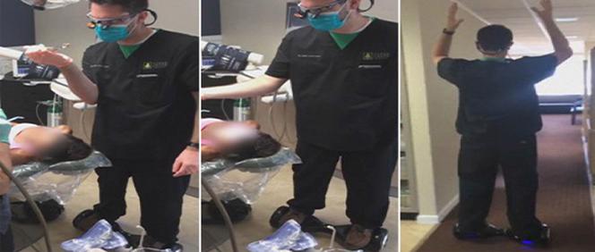 Dentysta dostał 12 lat więzienia za usunięcie zęba na elektrycznej deskorolce