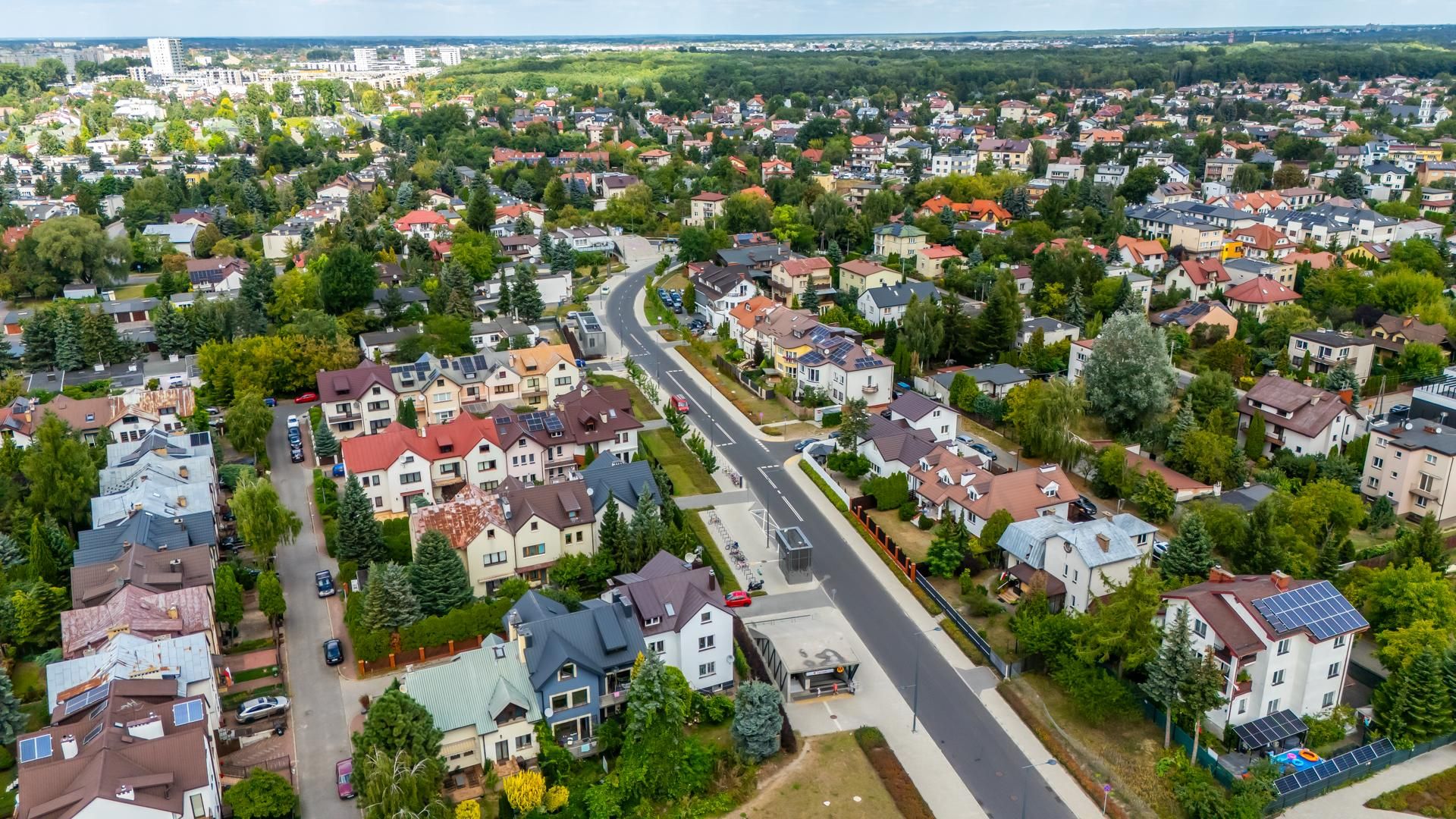 Okolice stacji metro Zacisze w Warszawie