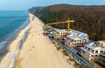 The Sea Resort w Międzyzdrojach podczas budowy
