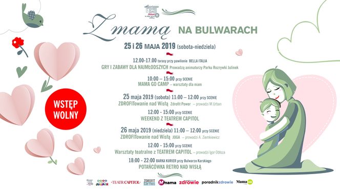 Z mamą na bulwarach