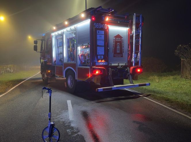 Tragiczny wypadek w Rudach. Nie żyje 41-letni mężczyna