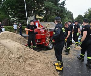 Warszawa zalana po burzy