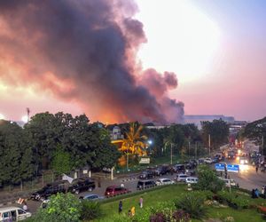 Na lotnisku w Dhace, stolicy Bangladeszu, doszło do pożaru