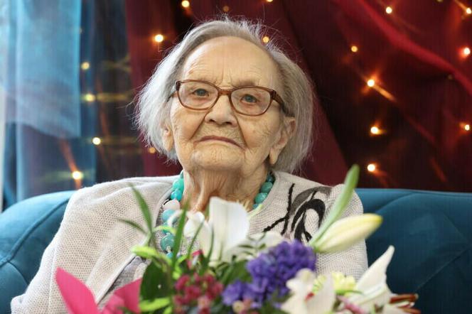 Helena Biedka świętuje 100 urodziny. Od 74 lat mieszka w Gdańsku