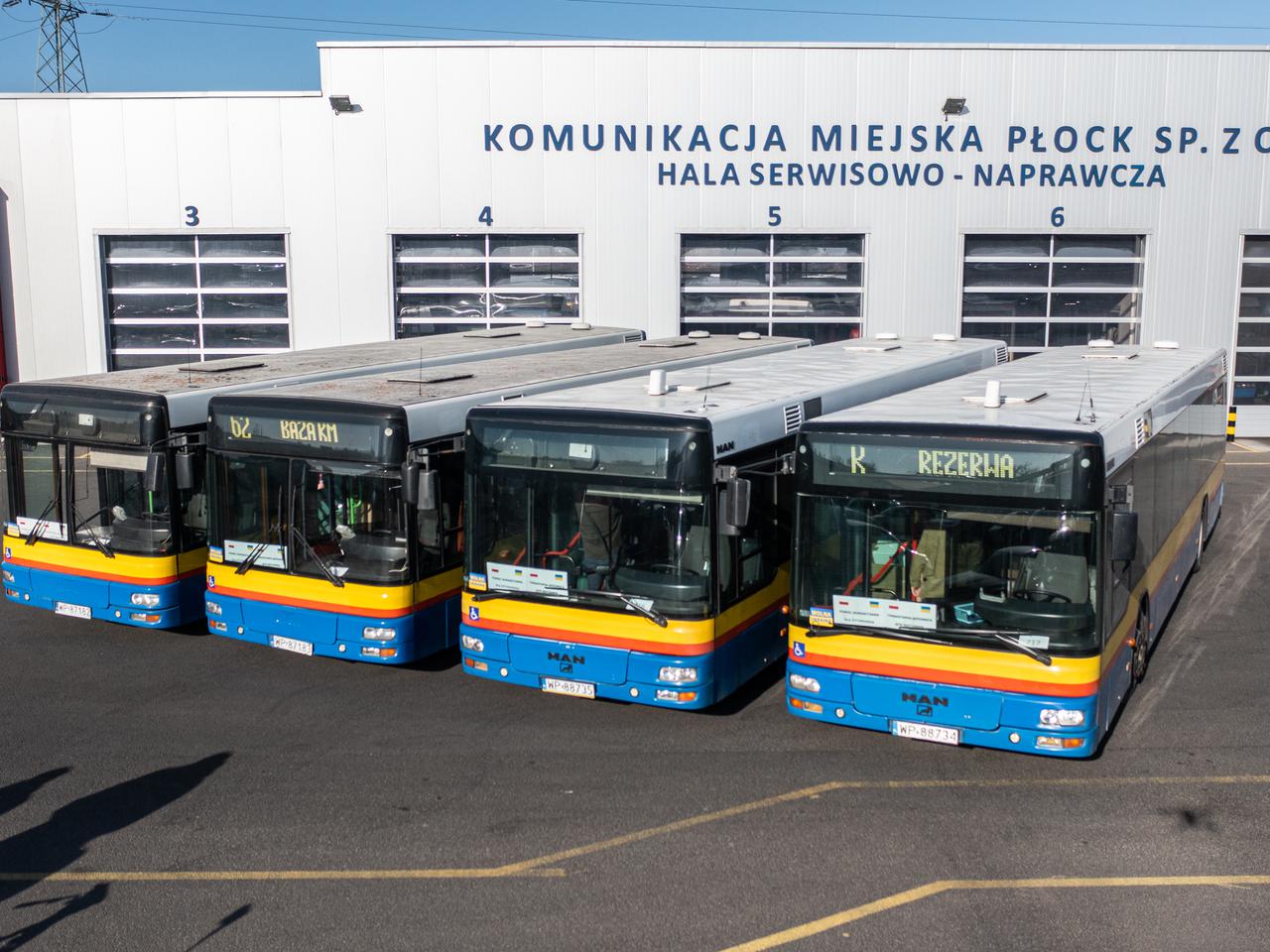 Autobusy Komunikacji Miejskiej z Płocka wyjechały rano do Ukrainy