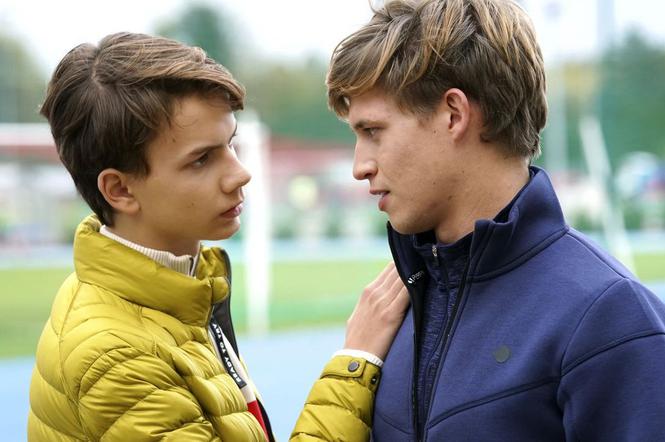 Barwy szczęścia odc. 2008. Adrian (Emil Lipski), Filip Lisicki (Kuba Dyniewicz)