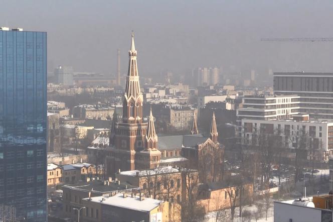 Smog w Łodzi