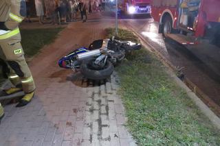 W wypadku w Starej Kornicy na trasie W-698 zginął motocyklista