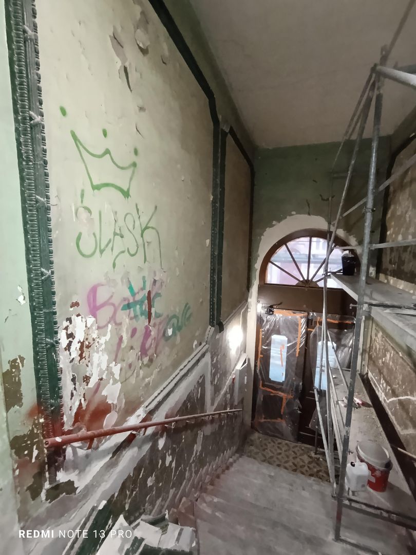 Renowacja kamienicy przy ul. Cybulskiego 19, Wrocław