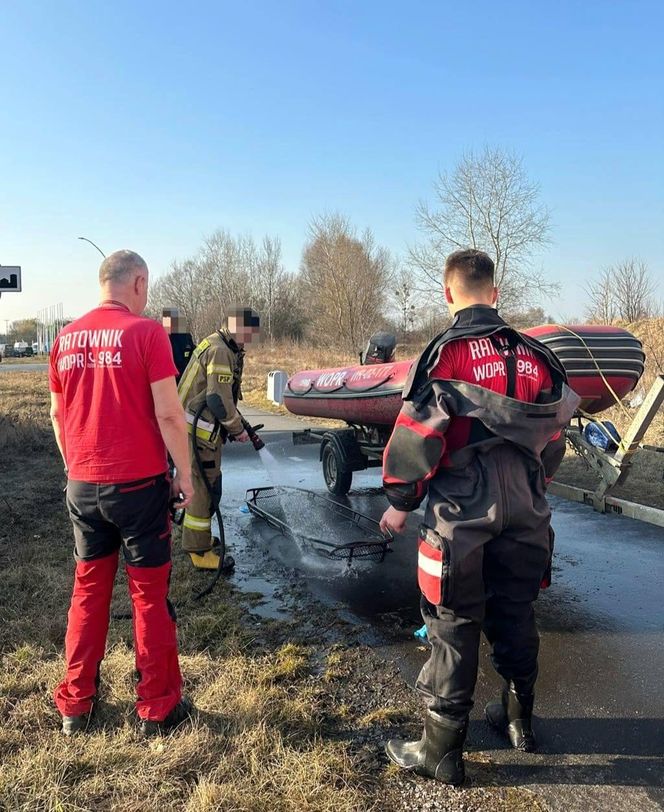Ciało znalezione w rowie melioracyjnym 