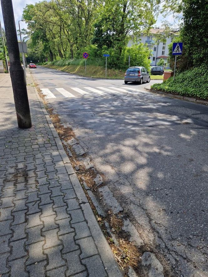 Ulica Kiepury w Lesznie 