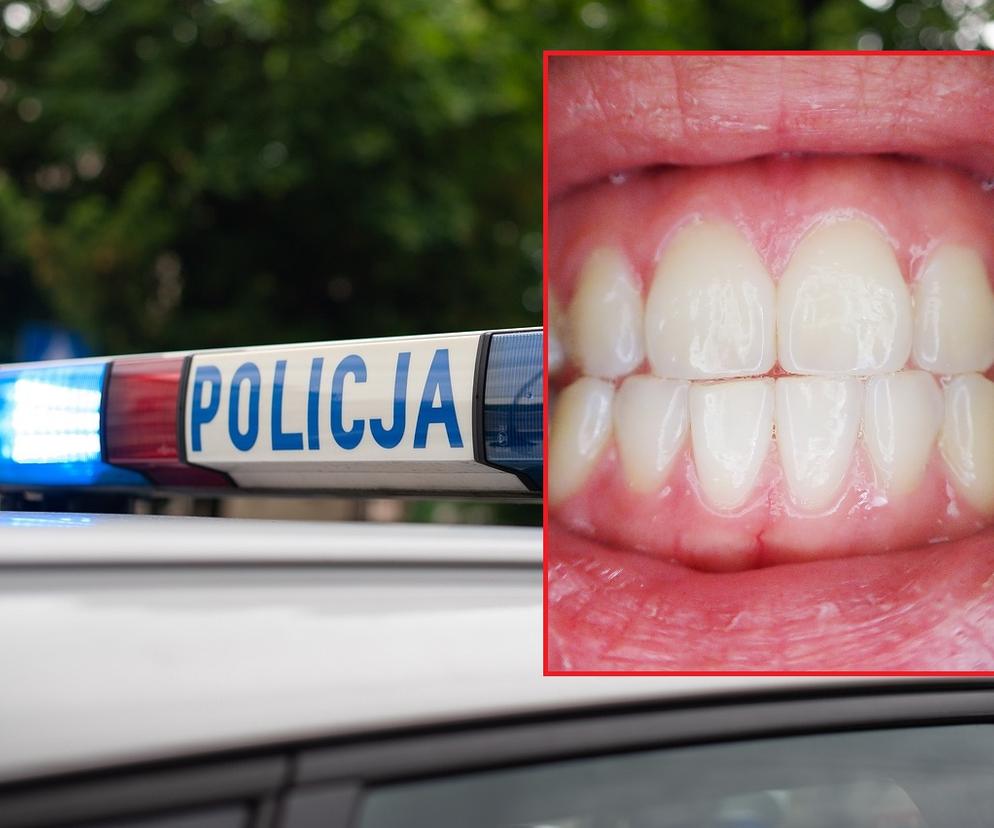 Seniorka pogryzła ochroniarza