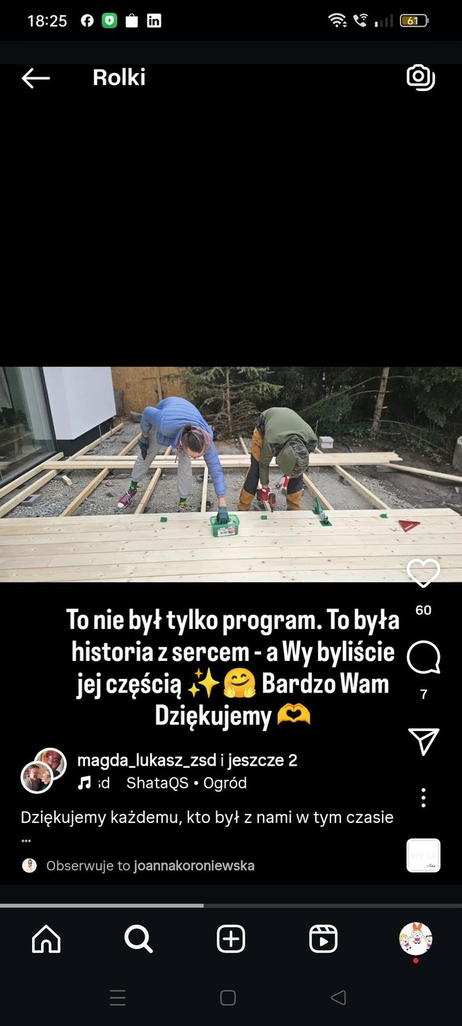 Para ze „Zróbmy sobie dom” nie wygrała finału, ale nie odpuszcza. "Jeśli uważacie, że zasłużyliśmy naszą ciężką pracą"