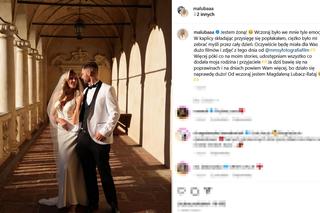 Magdalena Lubacz wyszła za mąż