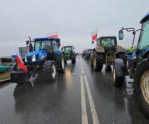 Protest rolników z Podkarpacia w Przeworsku