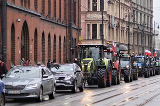 Strajk rolników w Bydgoszczy [ZDJĘIA]