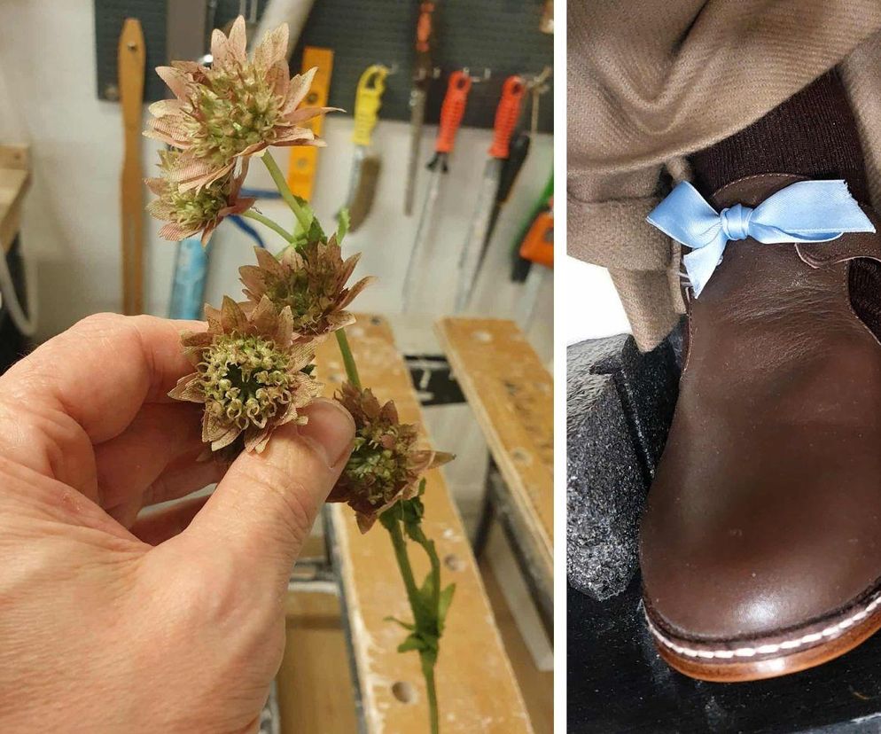 Wampirka z Pnia jak żywa. Zobaczymy całą postać! Oscar Nilsson stworzył ją z detalami. Ma niebieskie kokardki na skórzanych butach! 