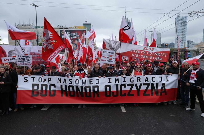   Marsz przeciw imigracji w Warszawie [10.05.2025]