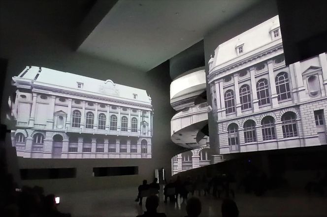 Niezwykły pokaz mappingu 3D w Filharmonii