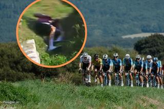 Fatalny wypadek na trasie trzeciego etapu Tour de Pologne. Dwóch kolarzy wylądowało w rowie